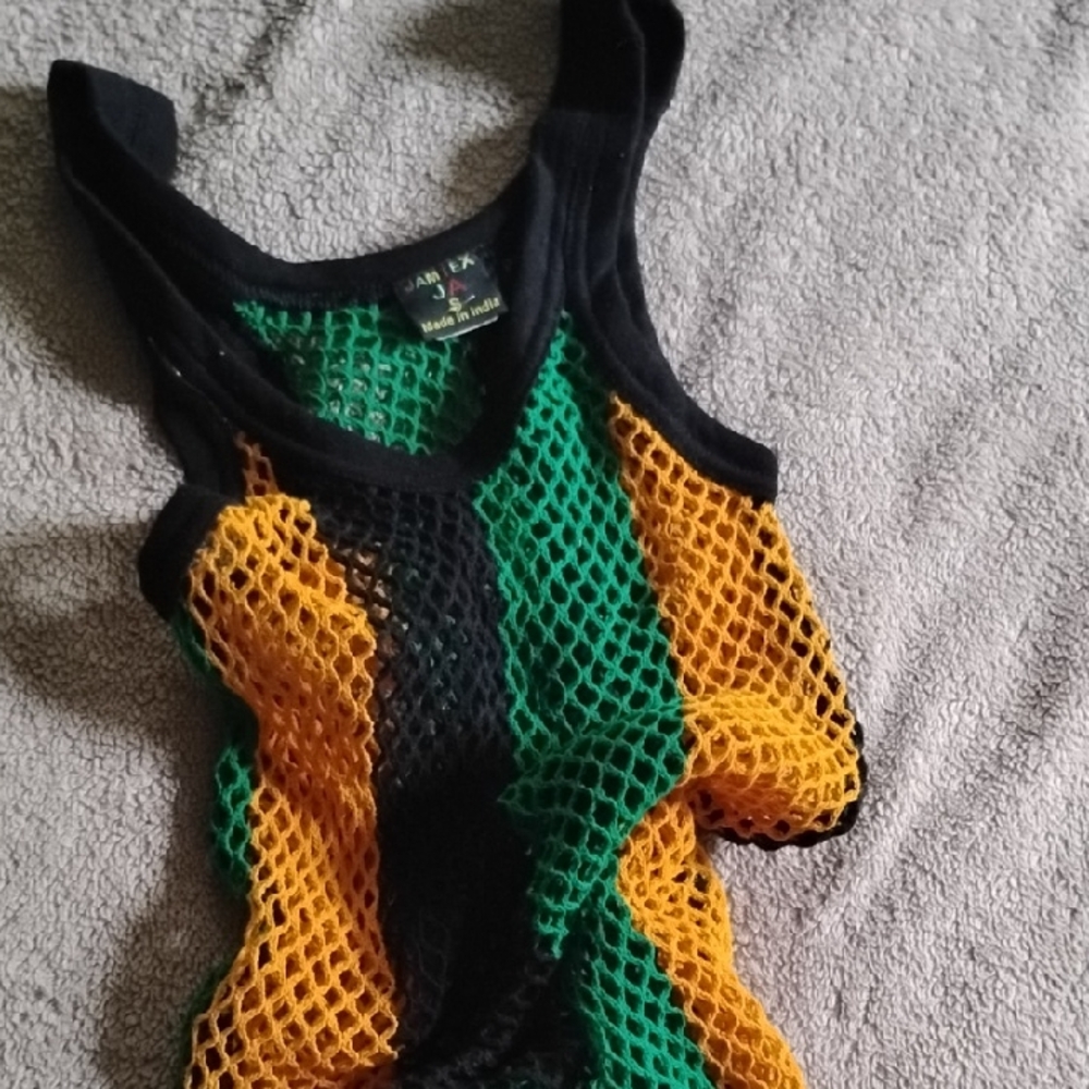 Vibrant Mesh Tank Top for Kids